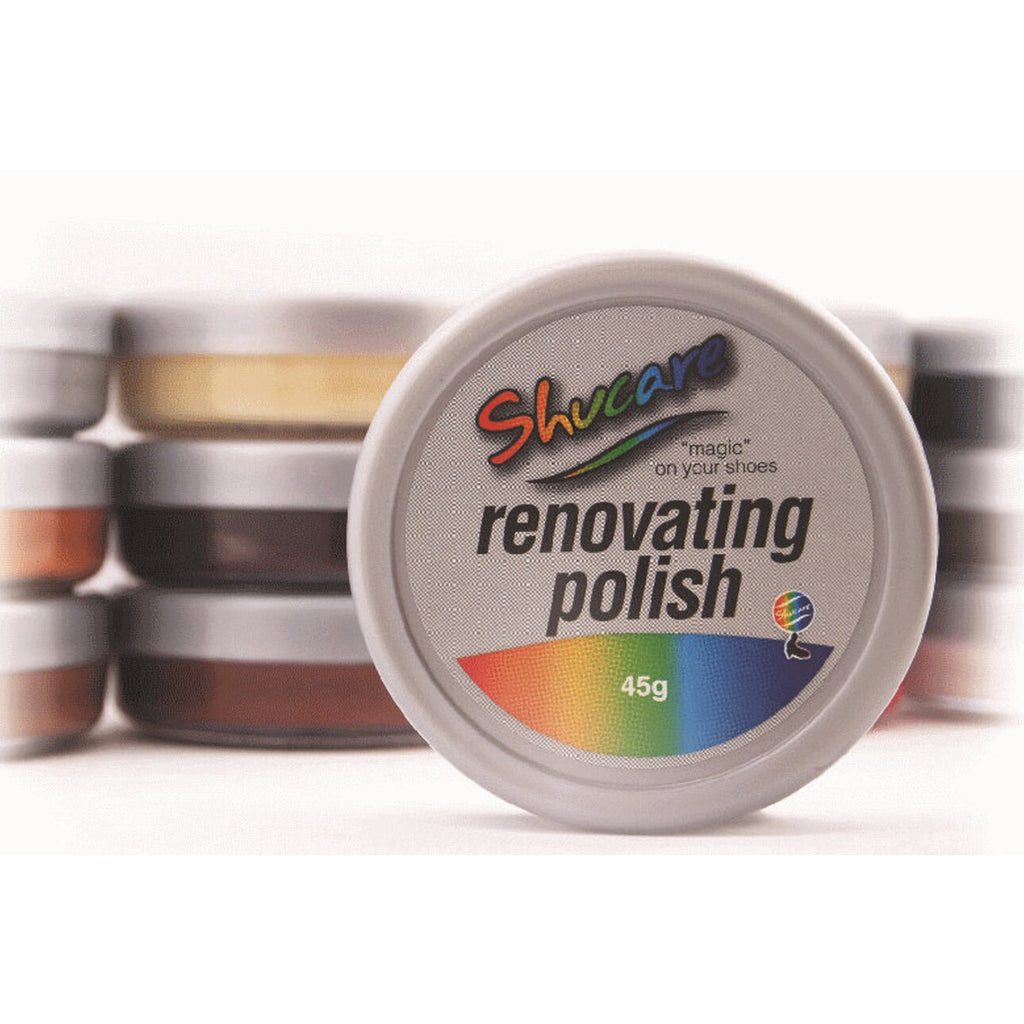 Shucare Renovating Shoe Polish in Various Colours | SKEANIE