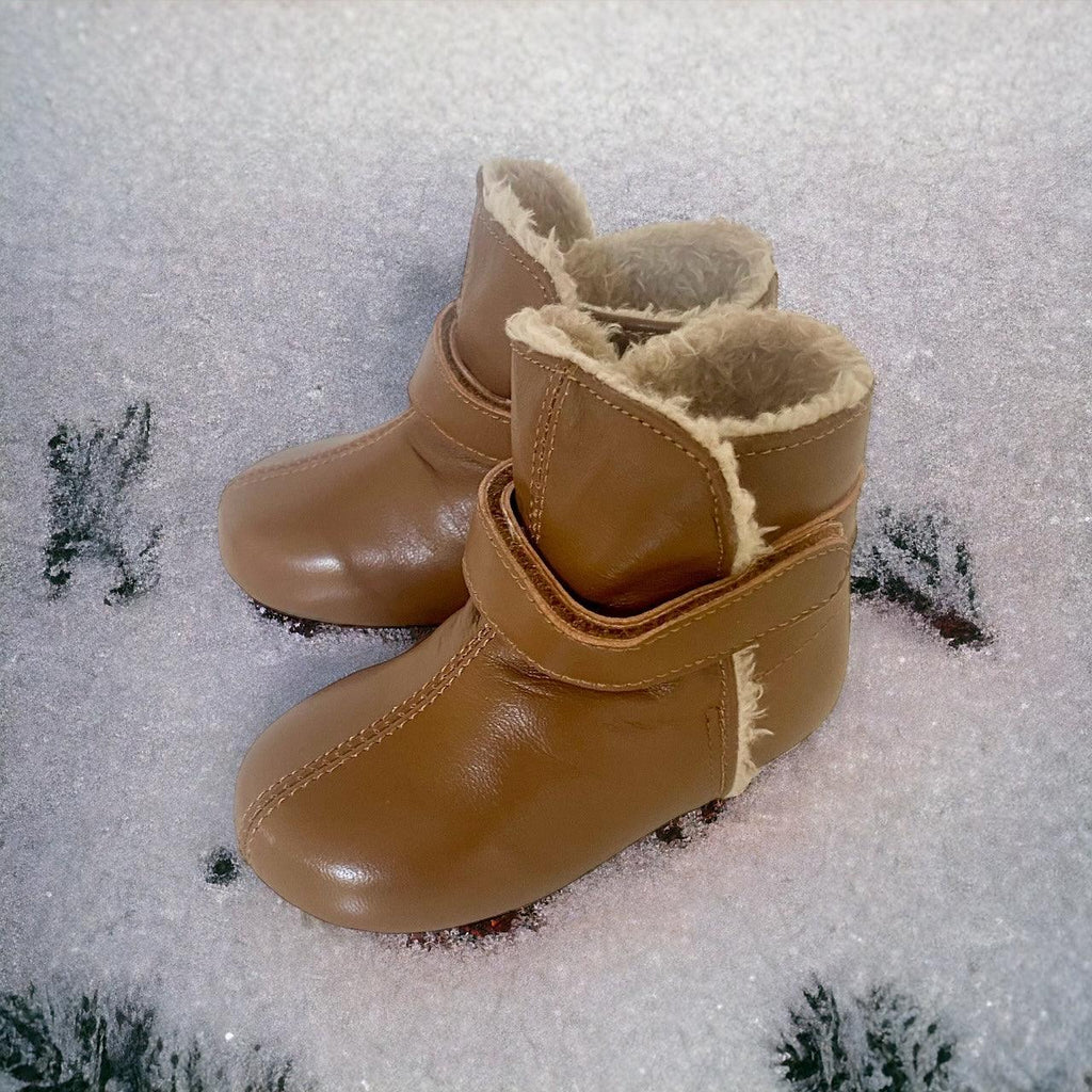 SNUG Baby & Toddler First/Pre Walker Boots Tan | SKEANIE