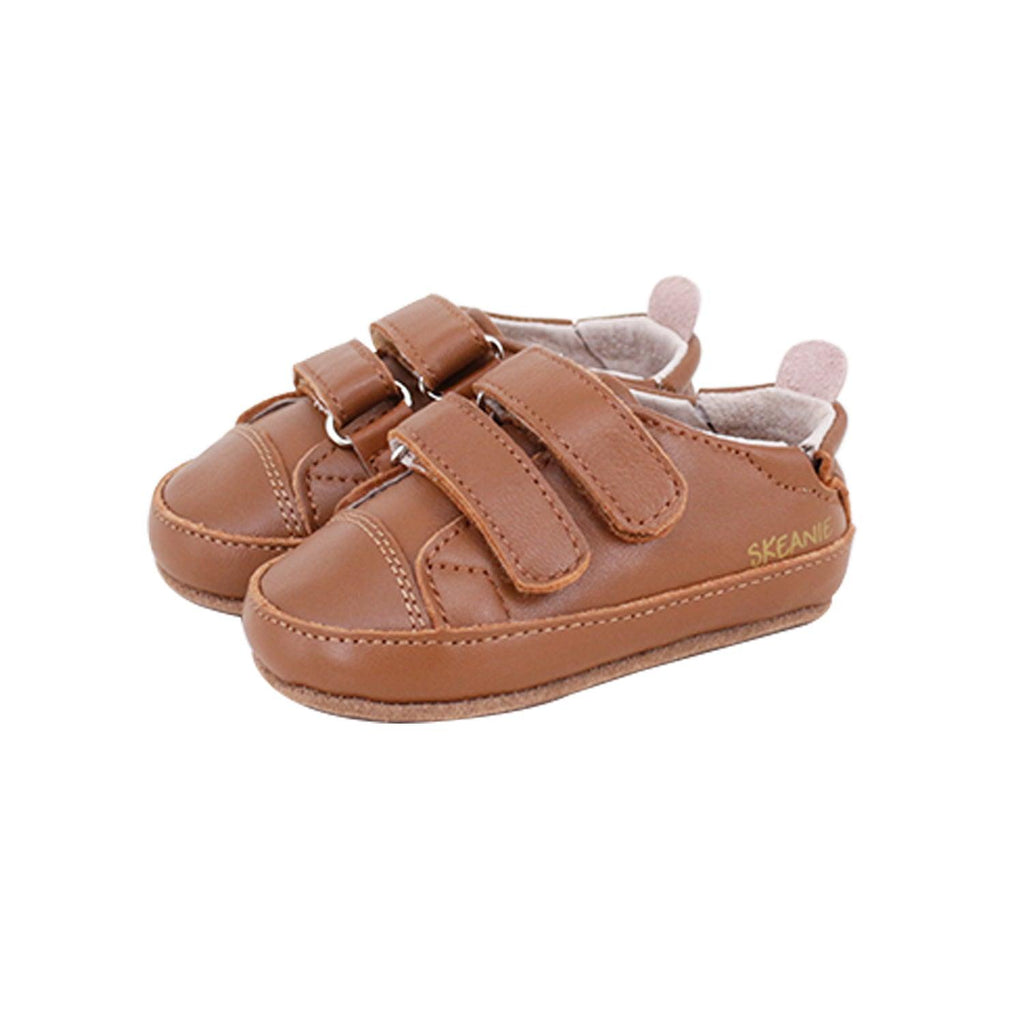 Tyler Trainers First/Pre Walker Sneakers Tan | SKEANIE