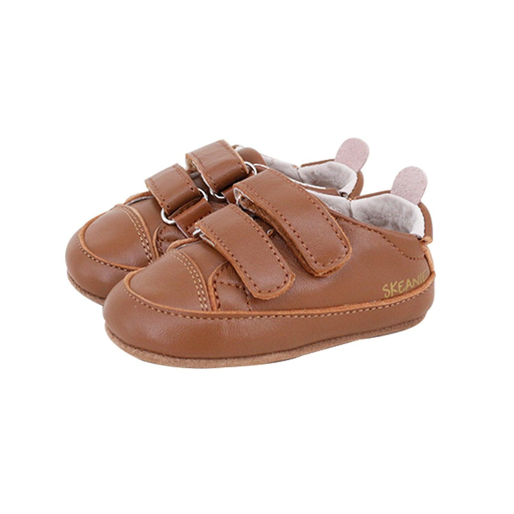 Tyler Trainers First/Pre Walker Sneakers Tan | SKEANIE