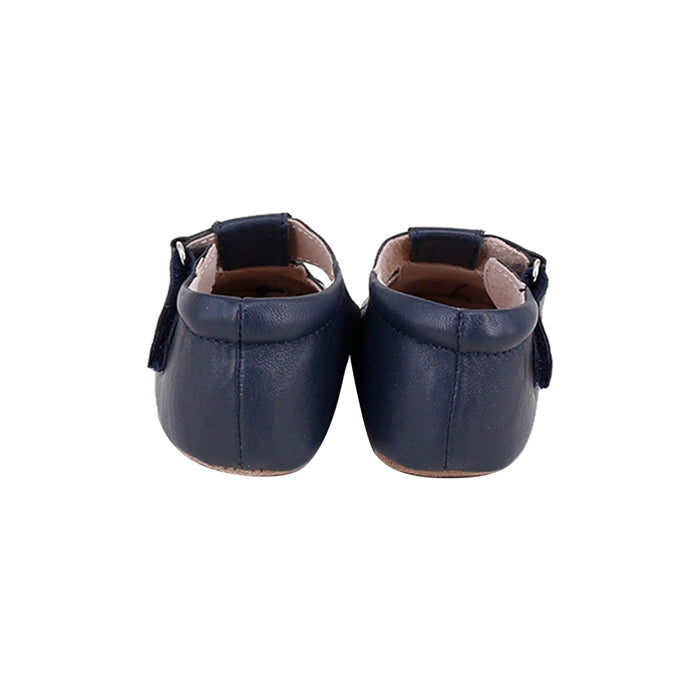 Dakota Navy Baby and Toddler First/Pre Walker Shoes