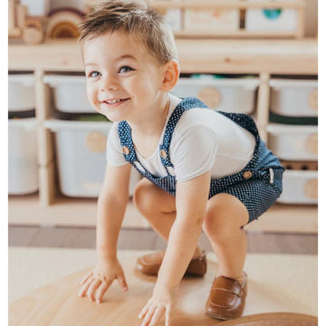 Pre Walker Shoes Oliver Loafers in Tan SKEANIE