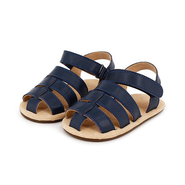 Ziggie First/Pre Walker Toddler Sandals Navy by SKEANIE – SKEANIE Shoes ...