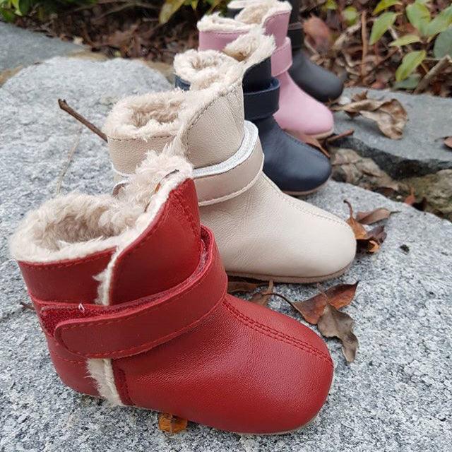 SKEANIE SNUG Baby & Toddler Pre Walker Boots Cream